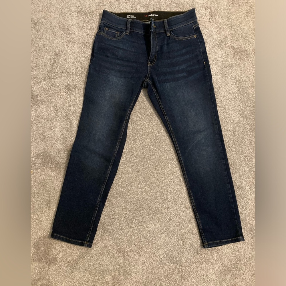 Liz Claiborne Slim Leg Mid-Rise Jeans